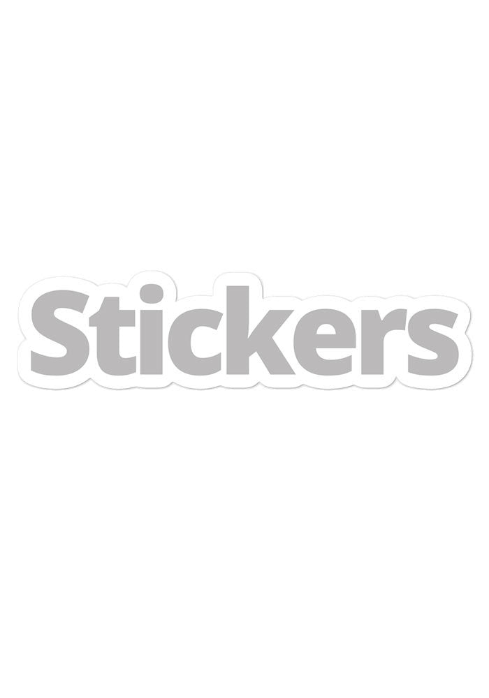 Kiss-Cut Stickers — White / 4″×4″