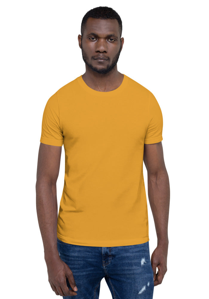Unisex Staple T-Shirt — Bella + Canvas 3001 — Mustard