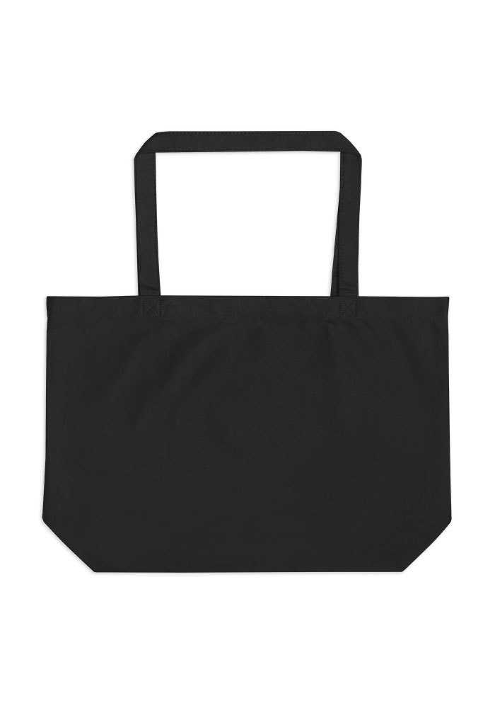 Large Eco Tote — Econscious EC8001 — Black / One size