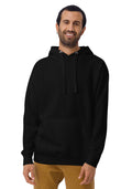 Unisex Premium Pullover Hoodie — Cotton Heritage M2580 — Black
