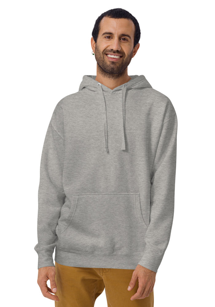 Unisex Premium Pullover Hoodie — Cotton Heritage M2580 — Carbon Grey