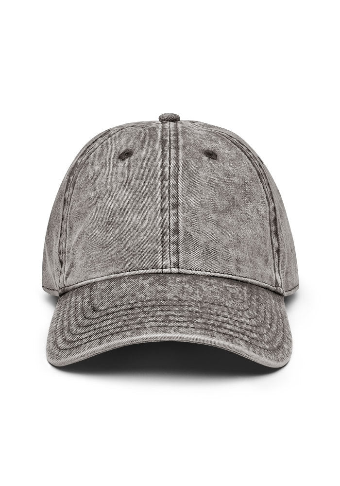 Vintage Cap — Otto Cap 18-1248 — Charcoal Grey / One size