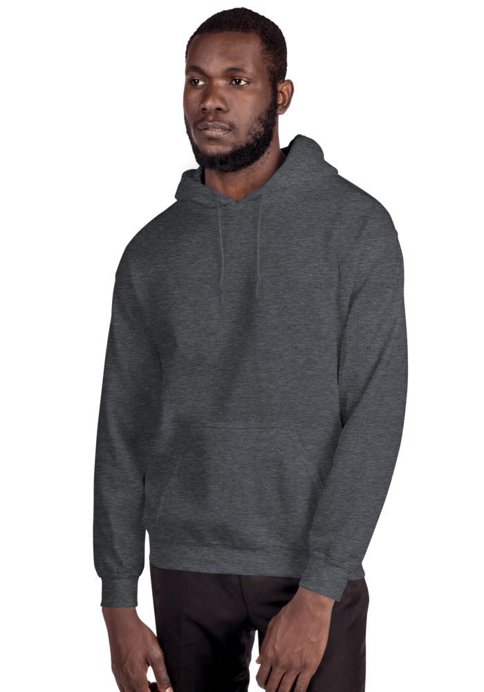 Unisex Heavy Blend Hoodie — Gildan 18500 — Dark Heather
