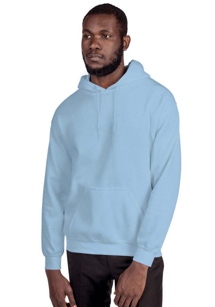 Unisex Heavy Blend Hoodie — Gildan 18500 — Light Blue