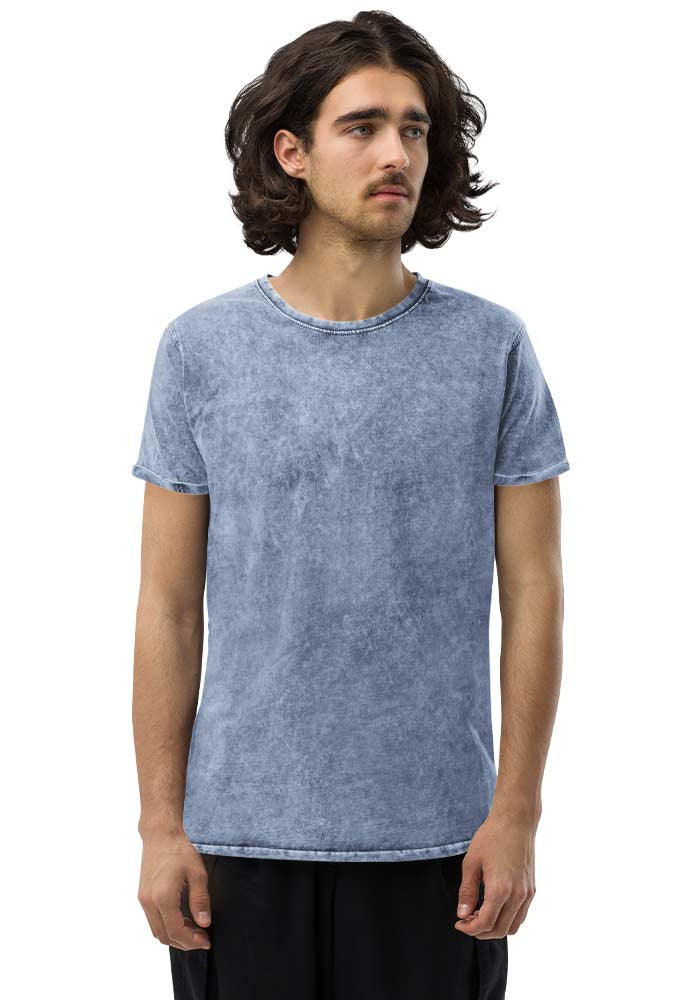 Unisex Denim T-Shirt — Husky CA6689 — Denim Blue / 2XL