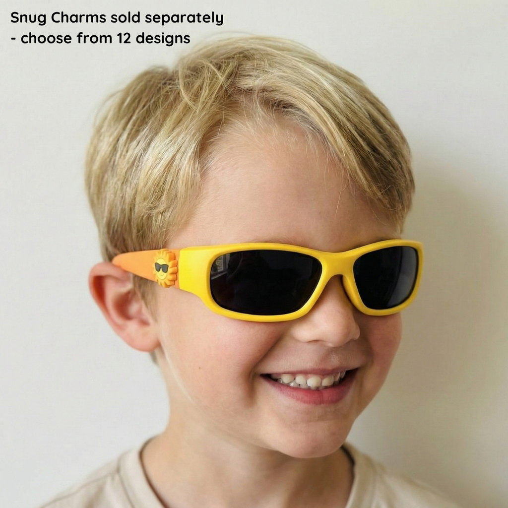 Yellow Orange Kids Sunglasses | Signature Lens | Classic Fit | 3-5 Years