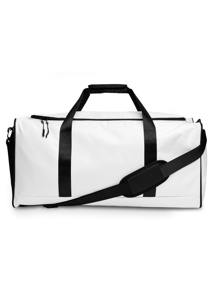 All-Over Print Duffle Bag — White / One size