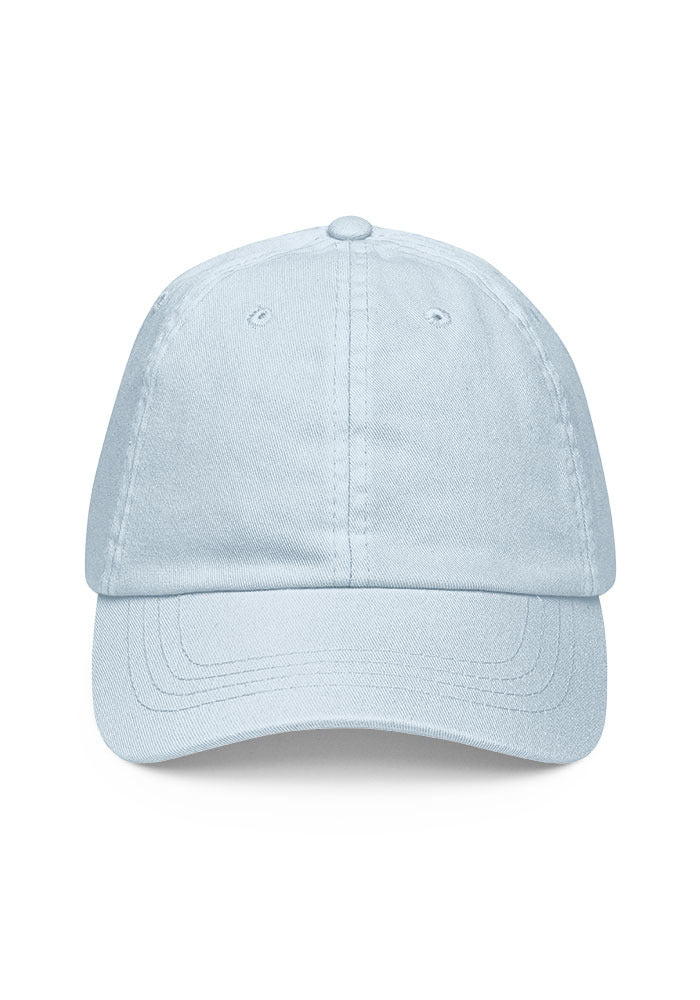 Pastel Baseball Hat — Beechfield B653 — Pastel Blue / One size