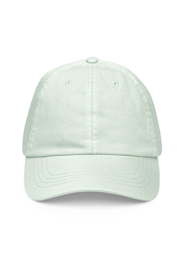 Pastel Baseball Hat — Beechfield B653 — Pastel Mint / One size