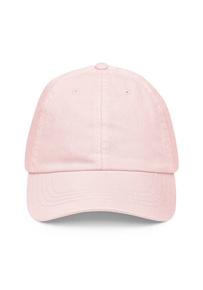 Pastel Baseball Hat — Beechfield B653 — Pastel Pink / One size