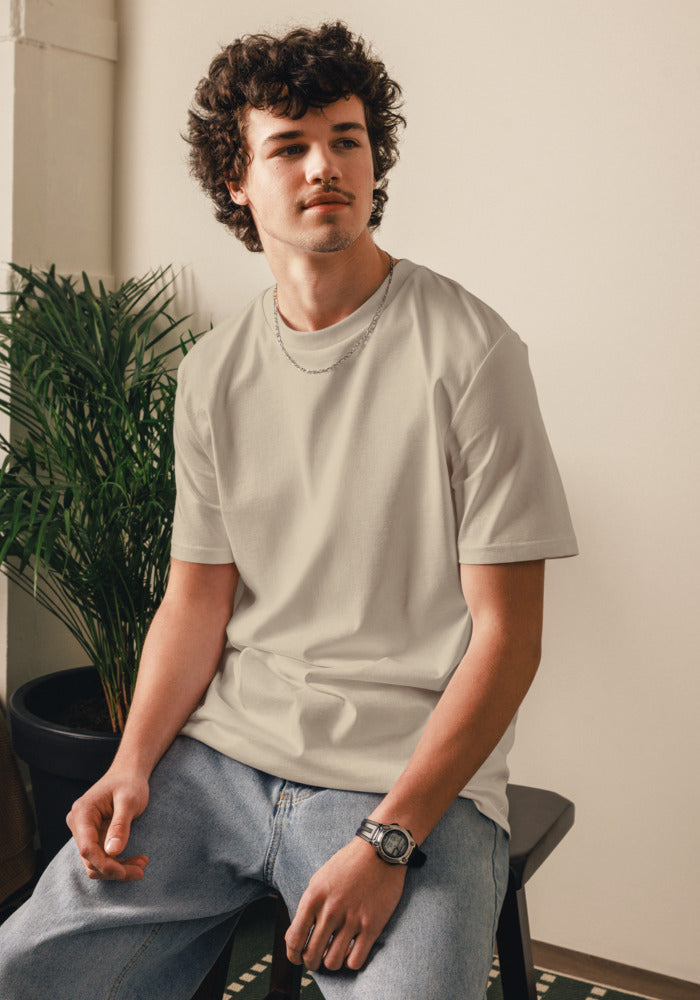 Unisex Organic Cotton Creator 2.0 T-Shirt — Stanley/Stella STTU169 — Desert Dust