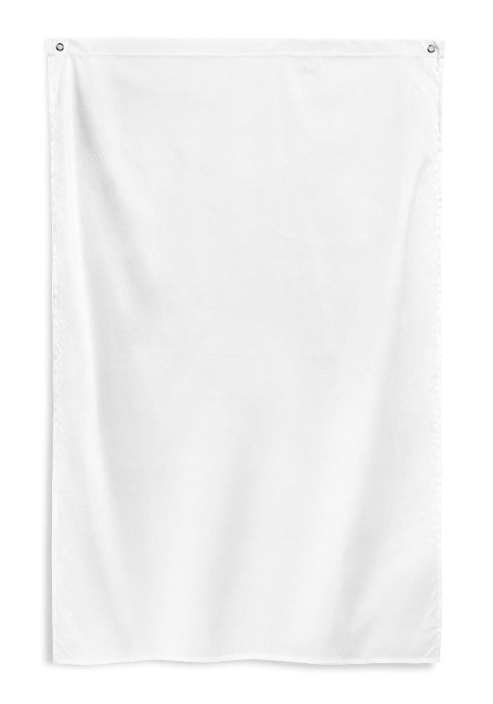 All-Over Print Flag — White / One size