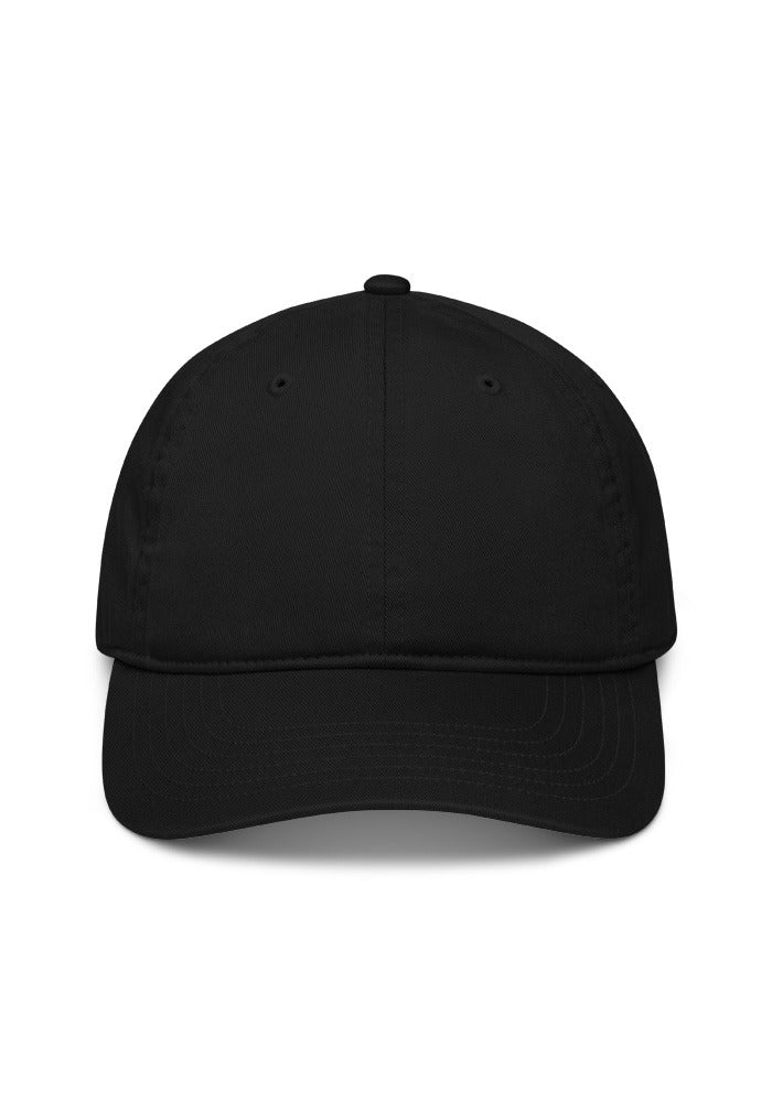 Organic Baseball Cap — Econscious EC7000 — supplier product photograph; artwork added after approval