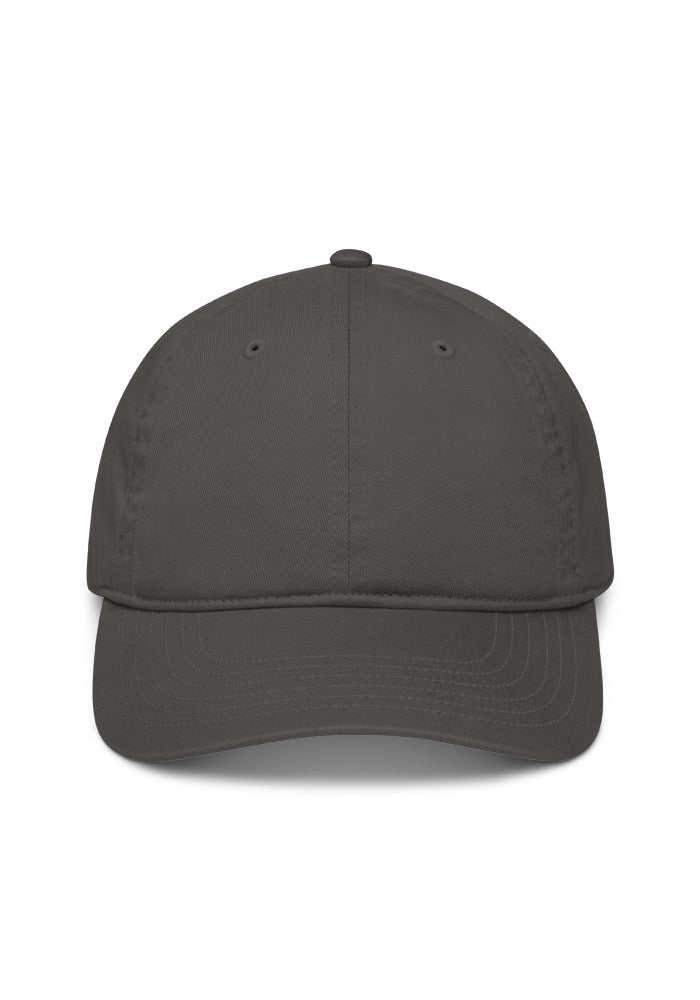 Organic Baseball Cap — Econscious EC7000 — Charcoal / One size