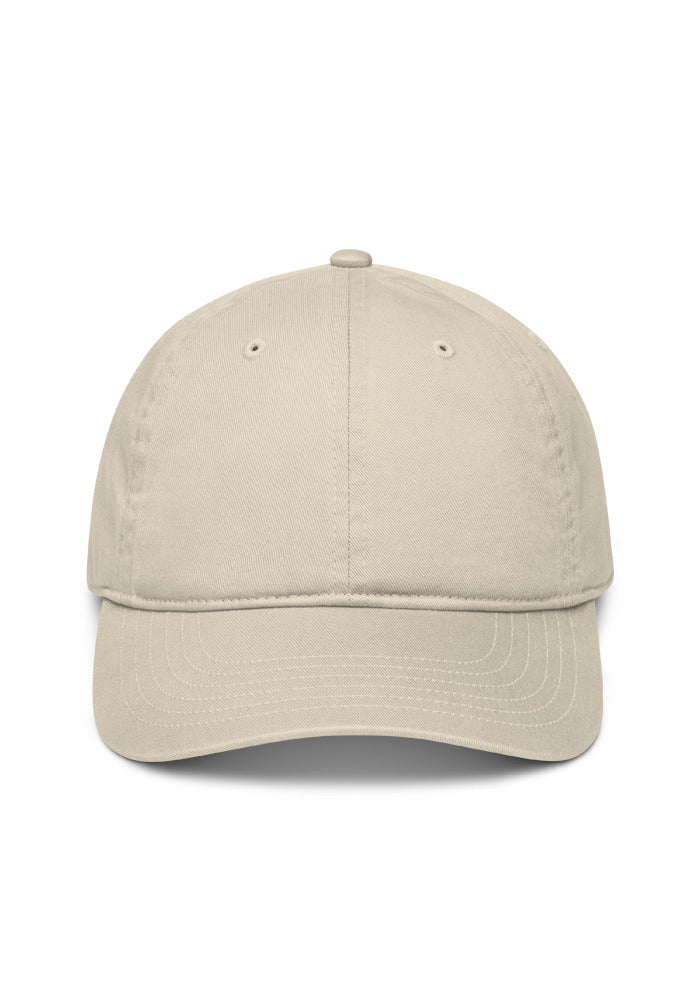 Organic Baseball Cap — Econscious EC7000 — Oyster / One size