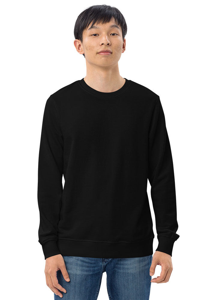 Unisex Organic Sweatshirt — SOL'S 03574 — Black / XXL
