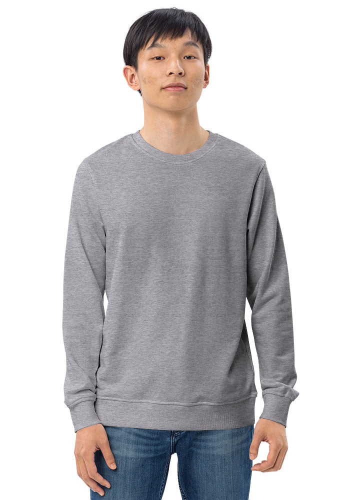 Unisex Organic Sweatshirt — SOL'S 03574 — Grey Melange / L
