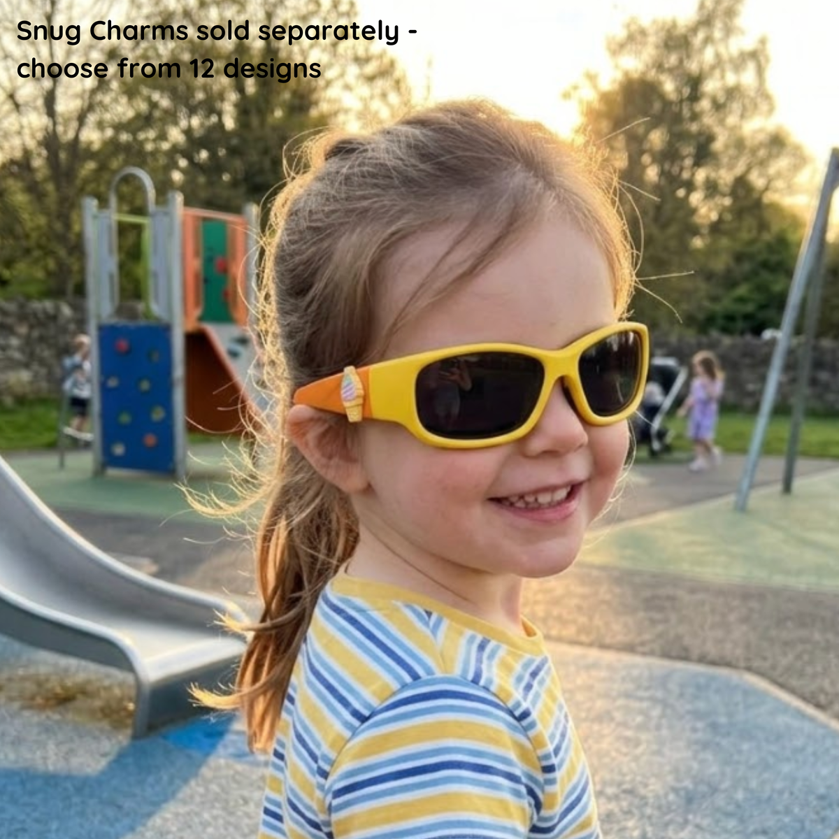 Yellow Orange Kids Sunglasses | Signature Lens | Classic Fit | 3-5 Years