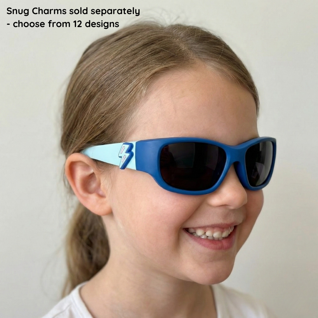 Ocean Blue Kids Sunglasses | Signature Lens | Snug Fit | 6-12 Years