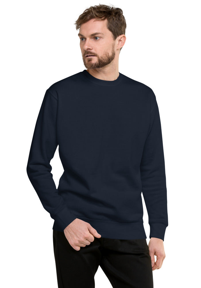 Unisex Premium Sweatshirt — Cotton Heritage M2480 — Navy Blazer
