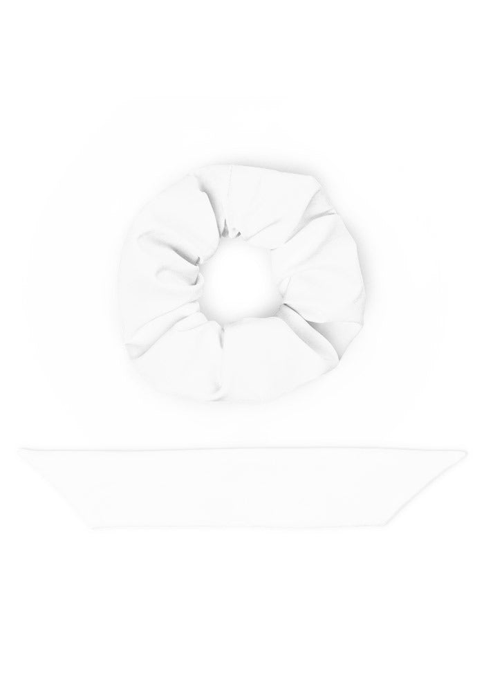 All-Over Print Recycled Scrunchie — One size