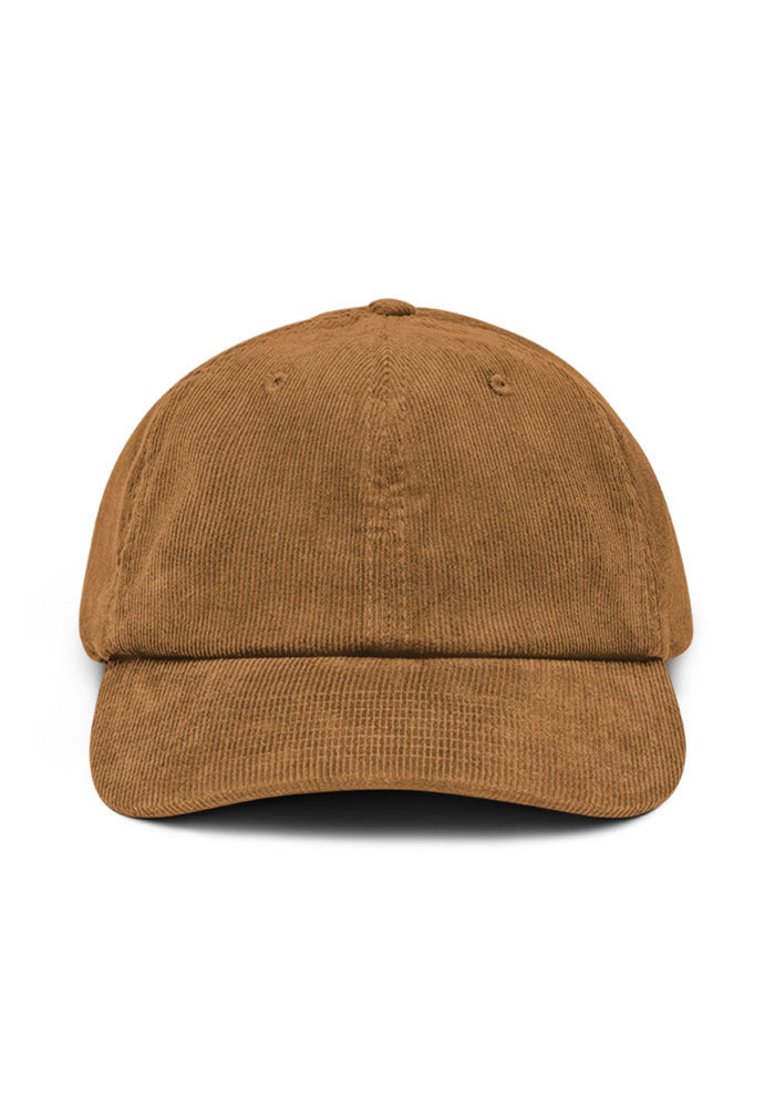 Corduroy Hat — Beechfield B682 — Camel / One size