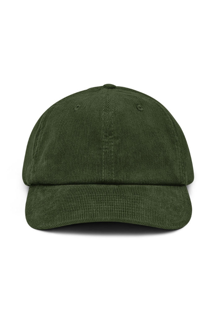 Corduroy Hat — Beechfield B682 — Dark Olive / One size