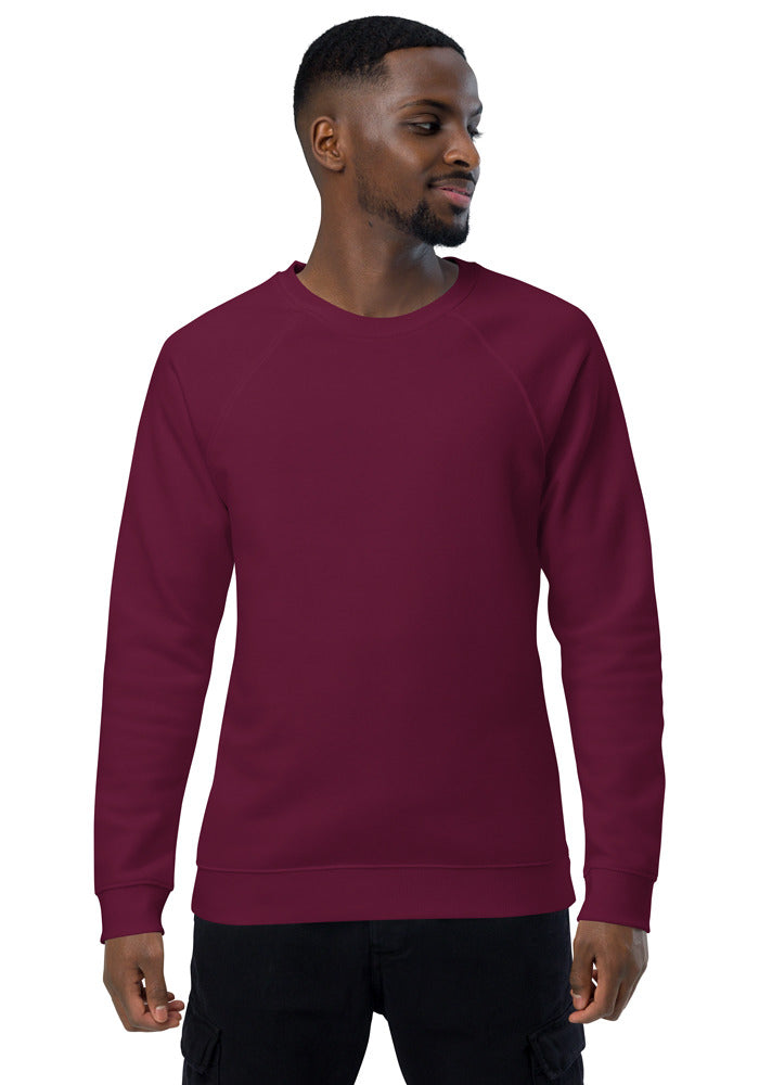 Unisex Organic Raglan Sweatshirt — SOL'S 03567 — Burgundy / 3XL