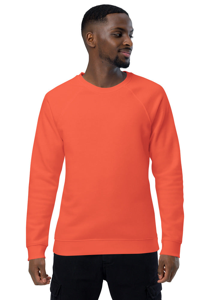 Unisex Organic Raglan Sweatshirt — SOL'S 03567 — Burnt Orange / XL
