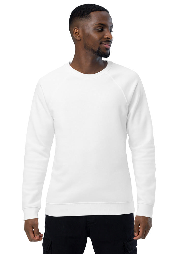 Unisex Organic Raglan Sweatshirt — SOL'S 03567 — White / M