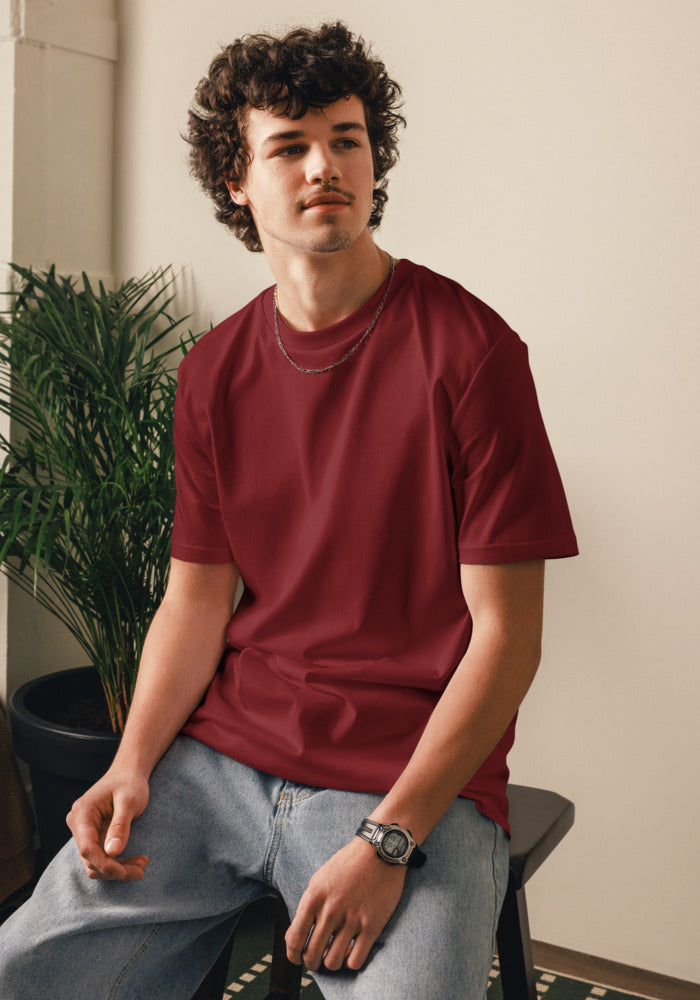 Unisex Organic Cotton Creator 2.0 T-Shirt — Stanley/Stella STTU169 — Burgundy