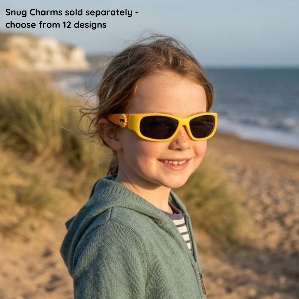 Yellow Orange Kids Sunglasses | Signature Lens | Classic Fit | 6-12 Years