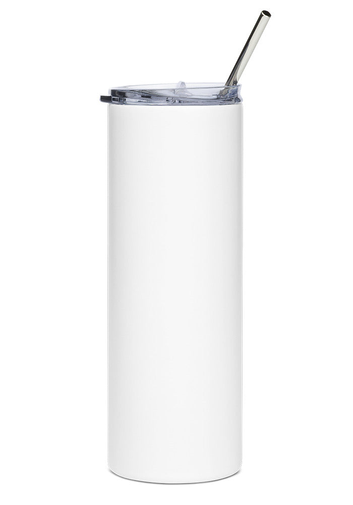 Stainless Steel Tumbler — White / 20 oz