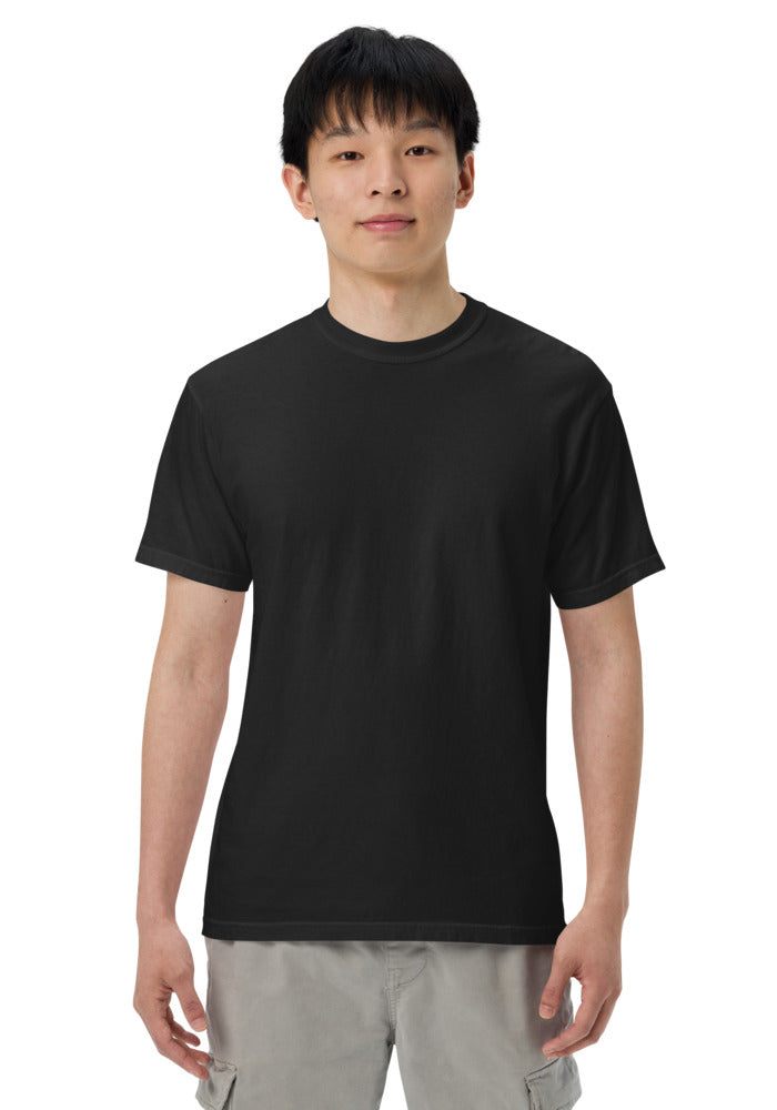 Unisex Garment-Dyed Heavyweight T-Shirt — Comfort Colors 1717 — Black