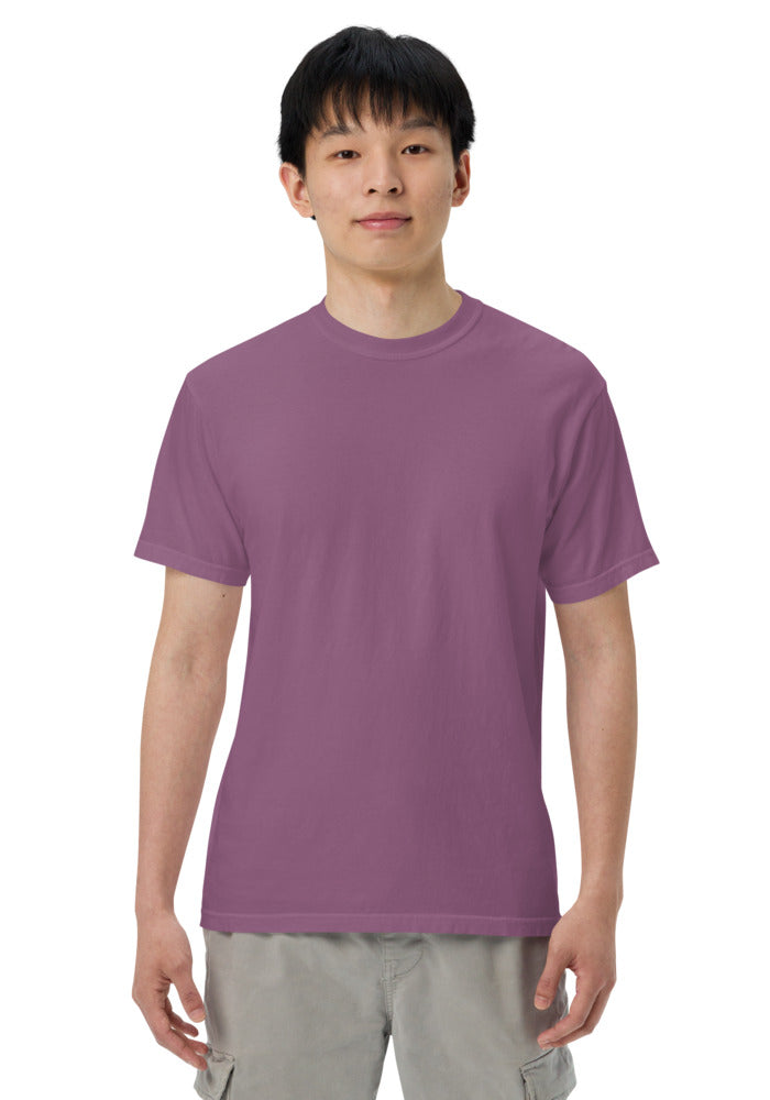 Unisex Garment-Dyed Heavyweight T-Shirt — Comfort Colors 1717 — Berry