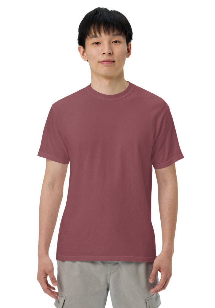 Unisex Garment-Dyed Heavyweight T-Shirt — Comfort Colors 1717 — Brick