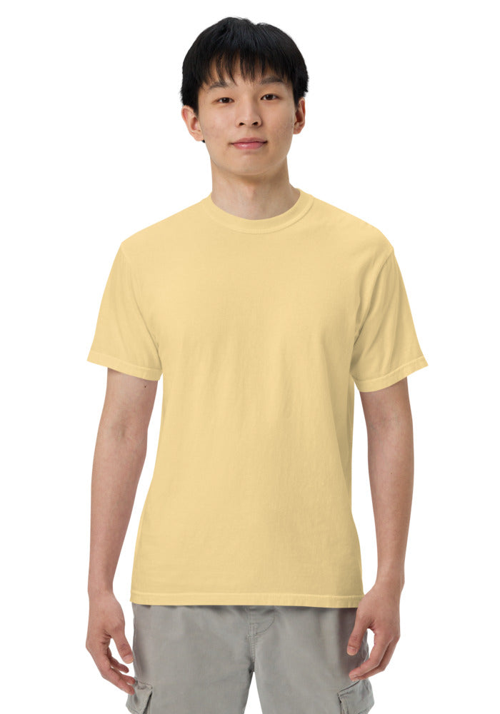 Unisex Garment-Dyed Heavyweight T-Shirt — Comfort Colors 1717 — Butter