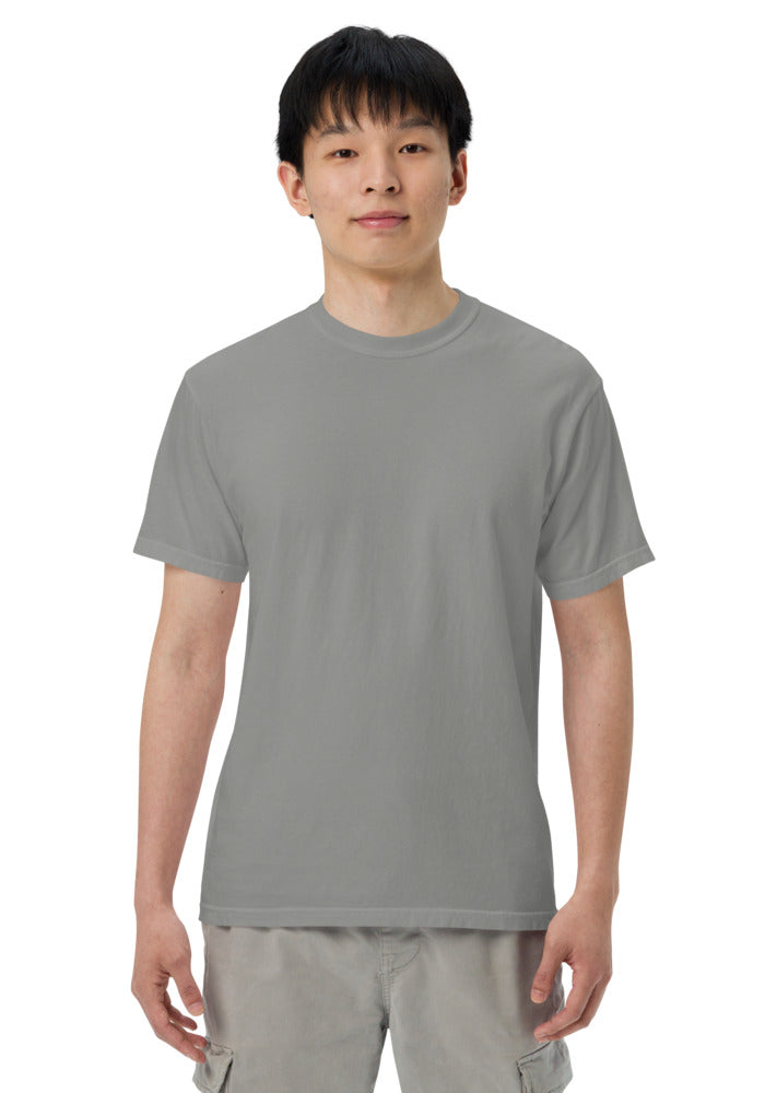 Unisex Garment-Dyed Heavyweight T-Shirt — Comfort Colors 1717 — Grey