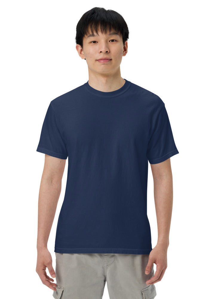 Unisex Garment-Dyed Heavyweight T-Shirt — Comfort Colors 1717 — True Navy