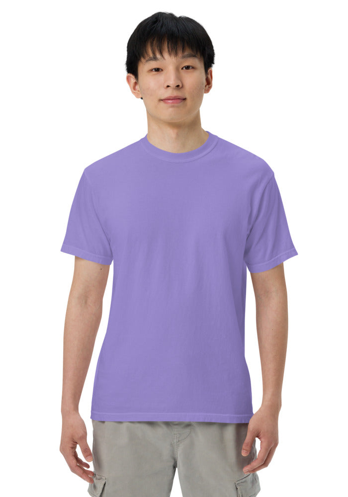 Unisex Garment-Dyed Heavyweight T-Shirt — Comfort Colors 1717 — Violet