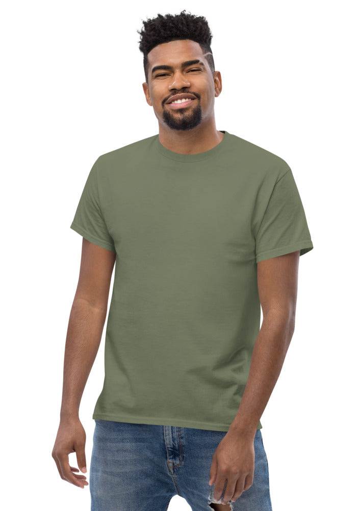 Unisex Classic Tee — Gildan 5000 — Military Green