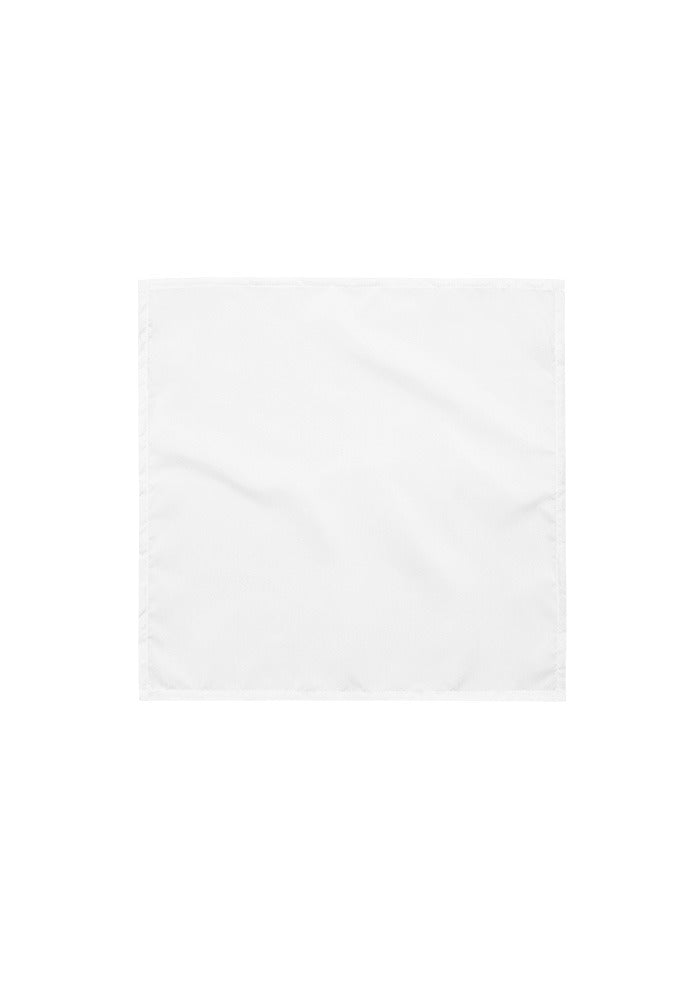 All-Over Print Bandana — White / S