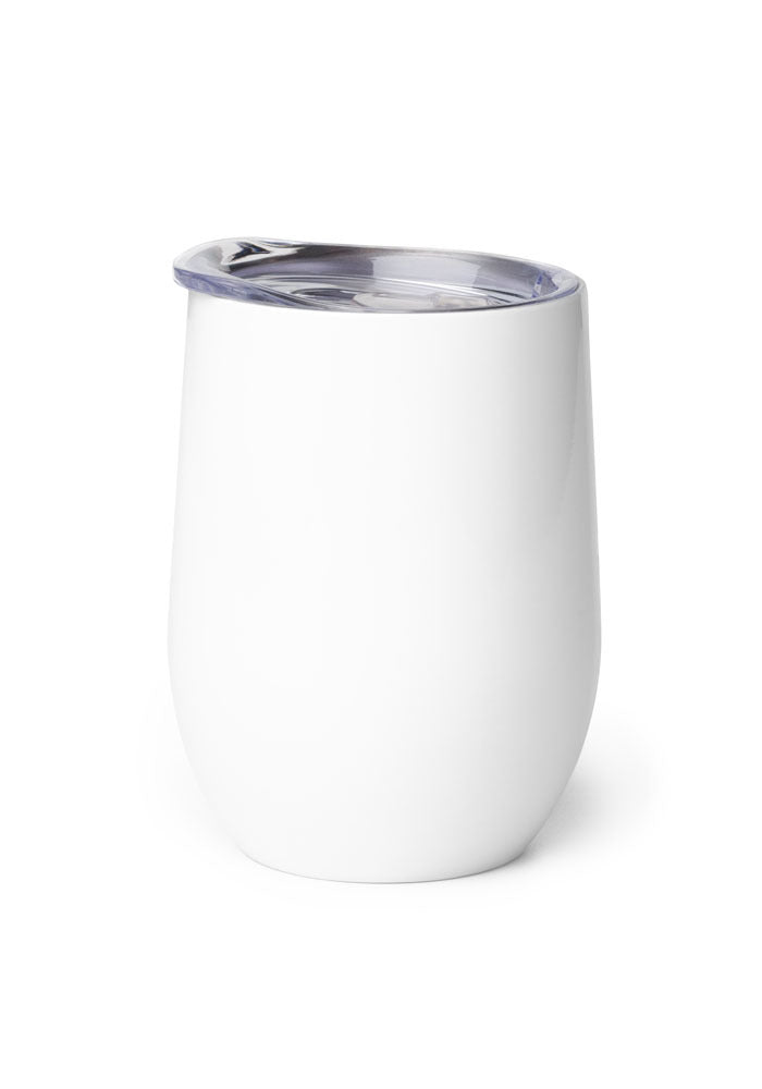 Wine Tumbler — White / 12 oz