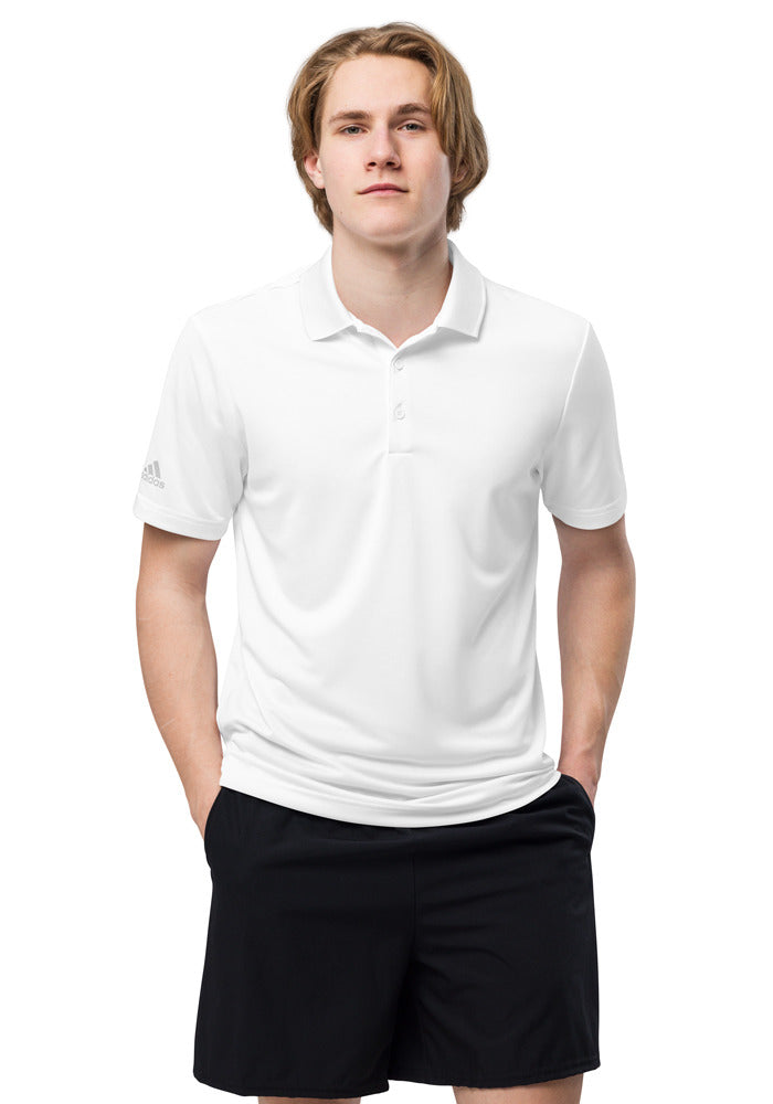 Unisex Adidas Premium Polo Shirt — GQ3114 — White / XL