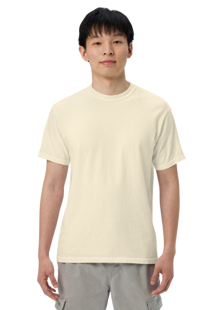 Unisex Garment-Dyed Heavyweight T-Shirt — Comfort Colors 1717 — Ivory