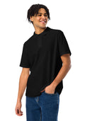 Unisex Pique Polo Shirt — Gildan 64800 — Black / 2XL