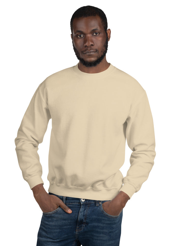Unisex Crew Neck Sweatshirt — Gildan 18000 — Sand