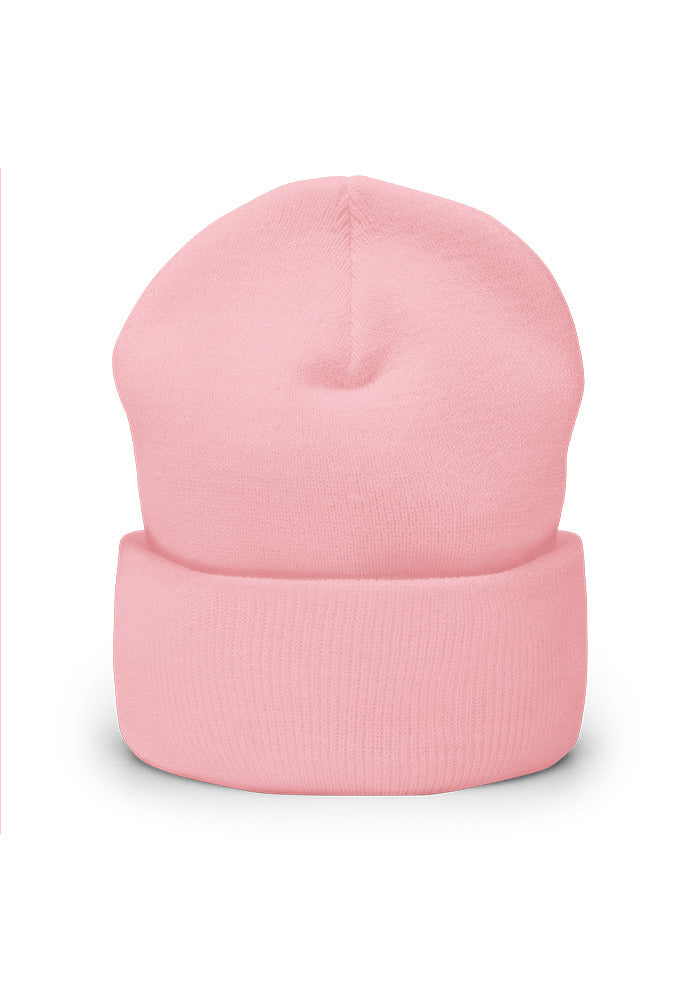 Cuffed Beanie — Yupoong 1501KC — Baby Pink / One size