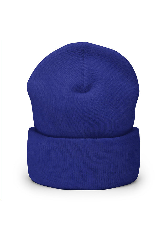 Cuffed Beanie — Yupoong 1501KC — Royal / One size