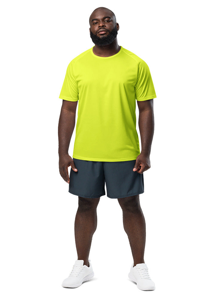 Unisex Sports Jersey — SOL'S 11939 — Neon Yellow / M